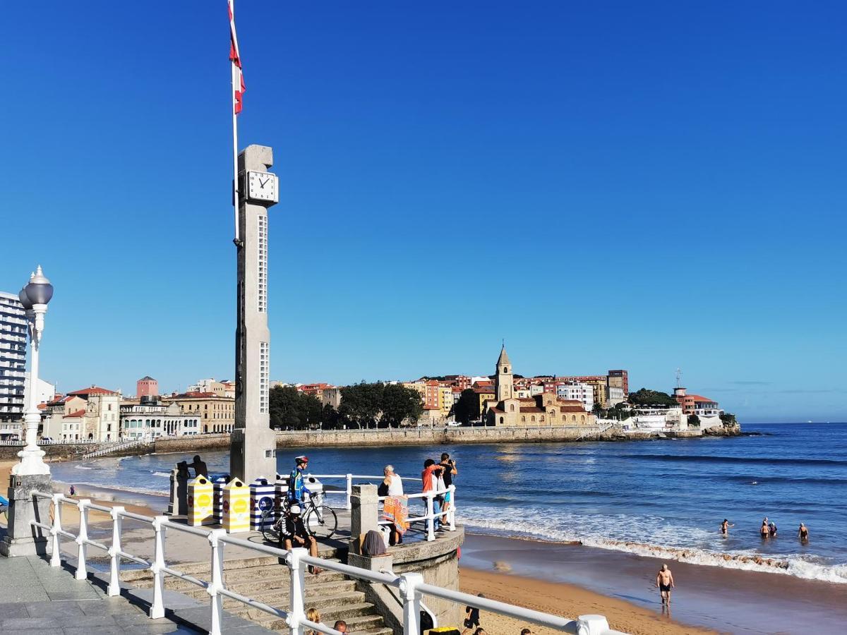 Apartamento Gijon Los Campos Kültér fotó